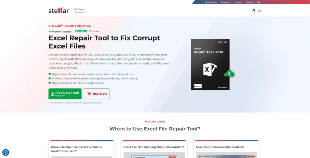 Stellar Excel Repair Tool